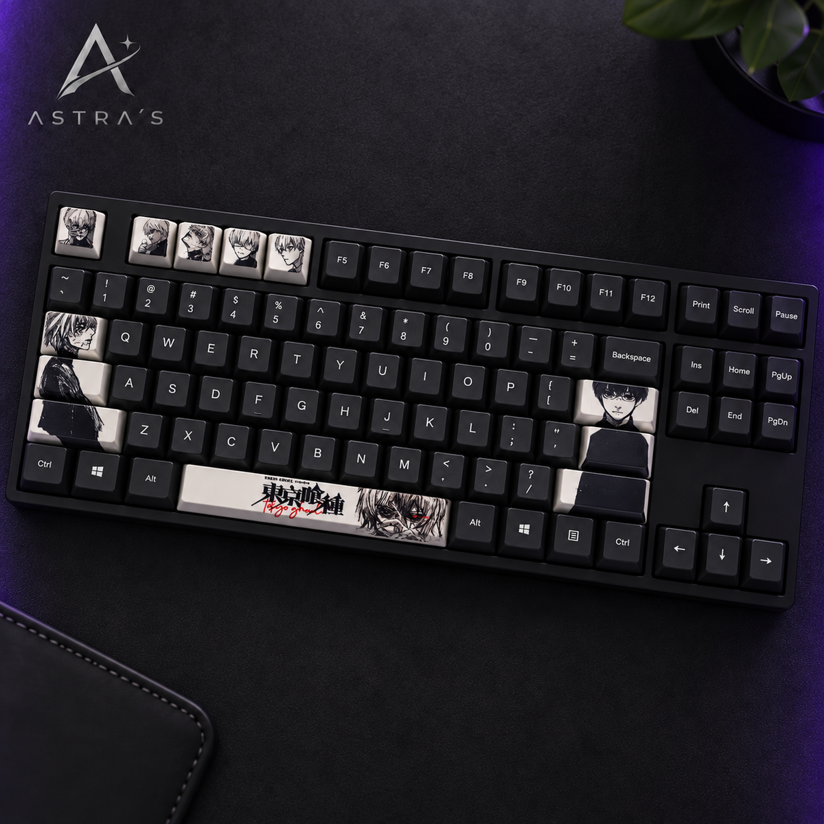 Kaneki · Set Tokyo Ghoul de 12 teclas