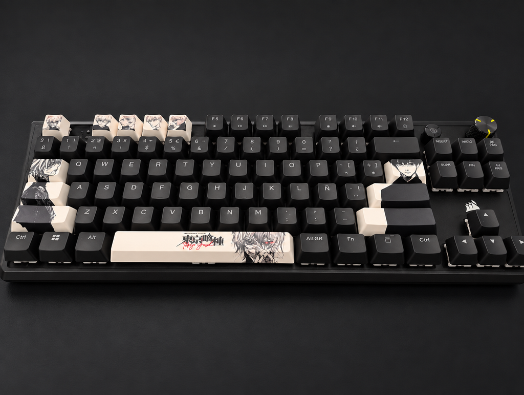 Kaneki · Set Tokyo Ghoul de 12 keycaps