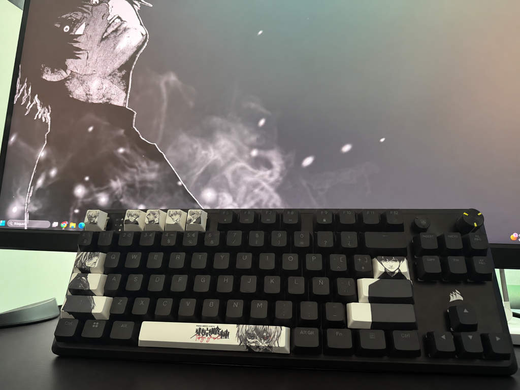 Kaneki · Set Tokyo Ghoul de 12 keycaps