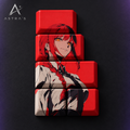 MAKIMA · Set rojo de 5 keycaps